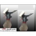 مساحة زجاج ذات رأس مزدوج غسيل وتنشيف وبخاخ لتنظيف زجاج 